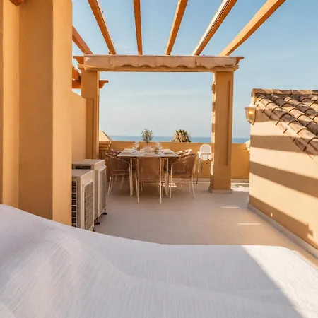 Modern Family Townhose With Panoramic View Estepona